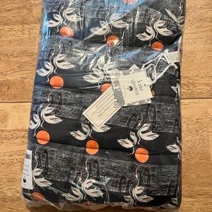 Kate Quinn white flamingo quilt NWT